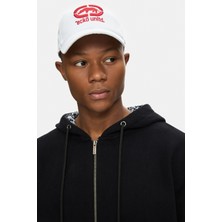 Ecko Unltd. Rowland Beyaz Baseball Cap Nakışlı Unisex Şapka
