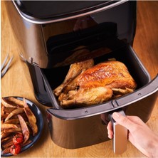 Allians Çok Fonksiyonlu 3'ü Bir Arada Hava Fritözü ve Buharlı Izgara Seti