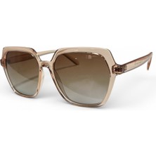 Toz Vintage Emvaron Krem Çerçeve Vintage Retro Güneş Gözlüğü