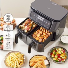 Allians Iki Hazneli Air Pro Cook Duo Tandır, Pratik ve Şık Mutfak Yardımı