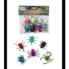 Duman Oyuncak DMN1122B-1 Pvc De 5li Böcekler -Dmn