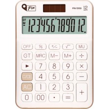 PremiumPort Gold Hesap Makinesi, Masaüstü, Güçlü ve Şık Tasarım