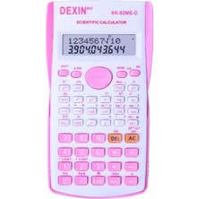 PremiumPort Çift Satır Bilimsel Hesap Makinesi, Pratik ve Güçlü, Beyaz Renk