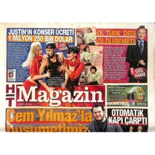 Özbience 5 Şubat 2013 Magazin Eki: Özgü Namal ve Justin Bieber Konseri