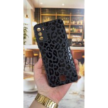 Vip Case Reeder S19 Max Pro S Uyumlu Leopar Desenli Silikon Darbe Emici Klasik Korumalı Rubber Kılıf