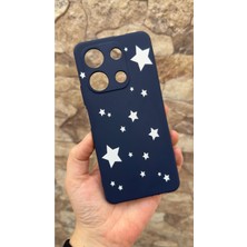 Vip Case Infinix Note 30 Uyumlu Mini Yıldız Desenli Silikon Darbe Emici Klasik Korumalı Rubber Kılıf