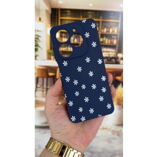 Vip Case Tecno Spark 20/20C Uyumlu Mini Papatya Desenli Silikon Darbe Emici Klasik Korumalı Rubber Kılıf