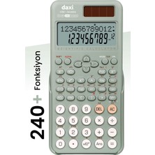 PremiumPort Yenilenen 240 Fonksiyonlu Bilimsel Hesap Makinesi Mint Yeşili