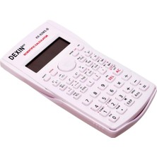 PremiumPort Çift Satır Bilimsel Hesap Makinesi, Çok Fonksiyonlu Beyaz Renk