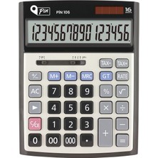 PremiumPort Şık ve Kullanışlı 16 Haneli Masaüstü Hesap Makinası, Pratik Çözümler