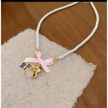 Kokoş Pinterest Inci Y2K Kolye