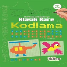 Bilfold Klasik Kare Kodlama Yeşil Kitap