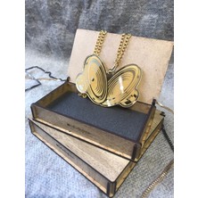 Pi Dekorasyon Pleksi Gold Hoparlör Dikiz Ayna Süsü Aksesuar