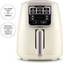 Allians Air Pro Cook Xl 2'li Konuşan Airfryer Fritöz, Bej, 4 Kişilik