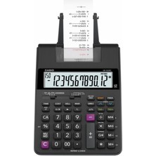 PremiumPort Şeritli Hesap Makinesi HR-100RC-BK-DC, Güçlü ve Kullanışlı Tasarım