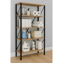 Dekozum Oscar Banyo Rafı Havluluk Wc Raf Detarjanlık Dekoratif Çok Amaçlı Raf