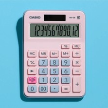 PremiumPort Şık Pembe Masaüstü Hesap Makinesi, Pratik ve Kullanışlı Tasarım