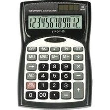 PremiumPort 12 Haneli Çok Fonksiyonlu Hesap Makinesi, Pratik ve Güvenilir Kullanım