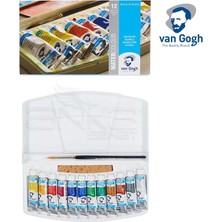 Van Gogh 12 Renk Tüp Sulu Boya Seti Kırtasiye Ürünü Yüksek Kalite Sanat Malzemesi