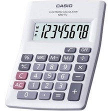 PremiumPort 8 Hane Beyaz Masaüstü Hesap Makinesi, Kolay ve Hızlı Hesaplama