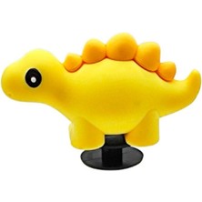 Özbience 3D Dinozor Terlik Charm, Renkli ve Eğlenceli Ayakkabı Süsü