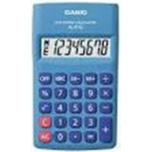 PremiumPort Mavi Cep Tipi 8 Haneli Hafif ve Pratik Hesap Makinesi