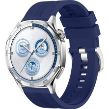 Allians 22MM Uyumlu Yumuşak Silikon Saat Kordonu, 46MM Model Için Uygun