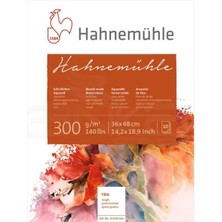 Hahnemühle 300 Sulu Boya Blok 300G Rough 36X48CM 10 Yaprak