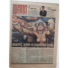 Özbience 17 Aralık 1995 Cumhuriyet Gazetesi Dergi Eki, Graffiti ve Isyan Teması