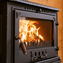 Safir Döküm Soba - Robax Seramik Soba Ön Camı - 49 x 27,2 cm - 700 Derece Isıya Dayanıklı Ithal Cam