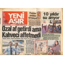 Özbience 7 Mayıs 1991 Gazetesi, Thy Grev Kararları ve Izmir'deki Su Teması