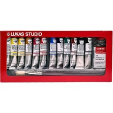 Lukas Studio Yağlı Boya Seti Sliding Box 12X20ML 6472