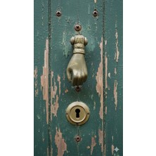 Özbience Şık ve Dayanıklı Antika Tarzı Kapı Tokmağı, Evinizin Güzelliğine Zarif Dokunuş