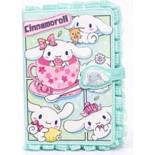 Cinnamoroll Mıknatıslı Yumuşak Deri Fırfır Kurdele Planlayıcı Anı Günlük Hatıra Not Defteri Lüx