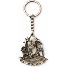 Herşey Nota Mystic Scare Charm – Figürlü Gümüş Renk Unisex Metal Anahtarlık