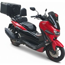 Threeback / Yamaha N Max Uyumlu / Bel-Sırt Dayama ve Artçı Yükseltme Sistemi
