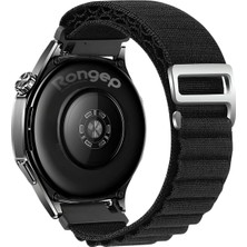 Allians Kumaş Kordon 22MM, Uyumlu Saatler Için Şık ve Rahat Tasarım