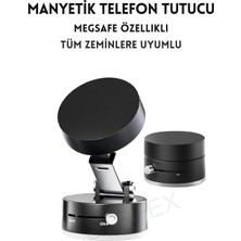 Sarfex Megsafe Uyumlu Telefon Tutucu Mıknatıslı Tüm Telefonlara Uyumlu Araç Telefon Tutucu