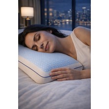 Diva Comfort Visco Premium Boyun Destekli Ortopedik Jel Yastık 40X60 cm