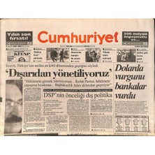 Özbience 28 Aralık 1995 Cumhuriyet Gazetesi, Chp'nin Umudu ve Sinema Yüzüncü Yıl