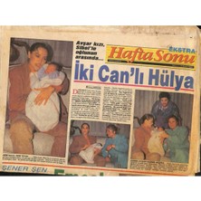 Özbience 14 Şubat 1992 Haftasonu Gazetesi Ekstra Avşar Kızı ve Sibel Can ile