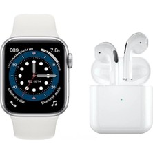 Allians Yeni Nesil Akıllı Saat ve Kablosuz Kulaklık Seti, iPhone 11 Uyumlu