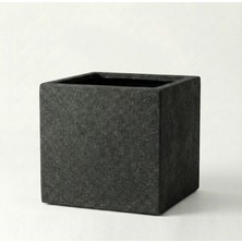 Beton Kare Saksı 30X30X30CM