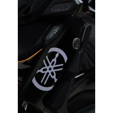 Yamaha Logo Sticker Stiker Seti 2 Adet Reflektif Xmax-Nmax Beyaz Renk