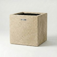 Beton Kare Saksı 30X30X30CM