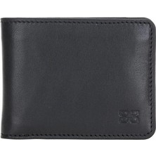 Esranın Dünyası Buğz Pier Deri Erkek Cüzdan Rst1 Siyah