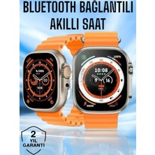 Allians Ultra Akıllı Saat, Titreşimli, Uyku ve Sağlık Takibi, Çift Kordon