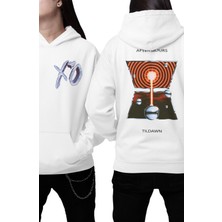 Fuddy Moda Unisex Xo After Hours Tildawn Sırt Baskılı Kapüşonlu Sweatshirt, Oversize The Weeknd Temalı Hoodie