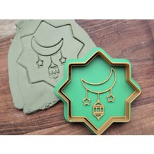 Marka Ramazan Ay&fener Desenli Kurabiye Kalıbı