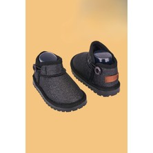 Noble Kids Kız Çocuk Simli Bot Siyah – Ortopedik Taban